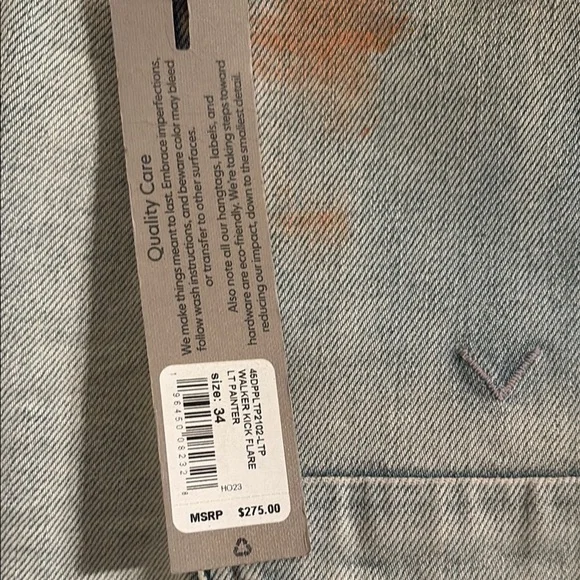 Hudson Jeans Light Blue Flare & Wide Leg - Picture 4 of 12